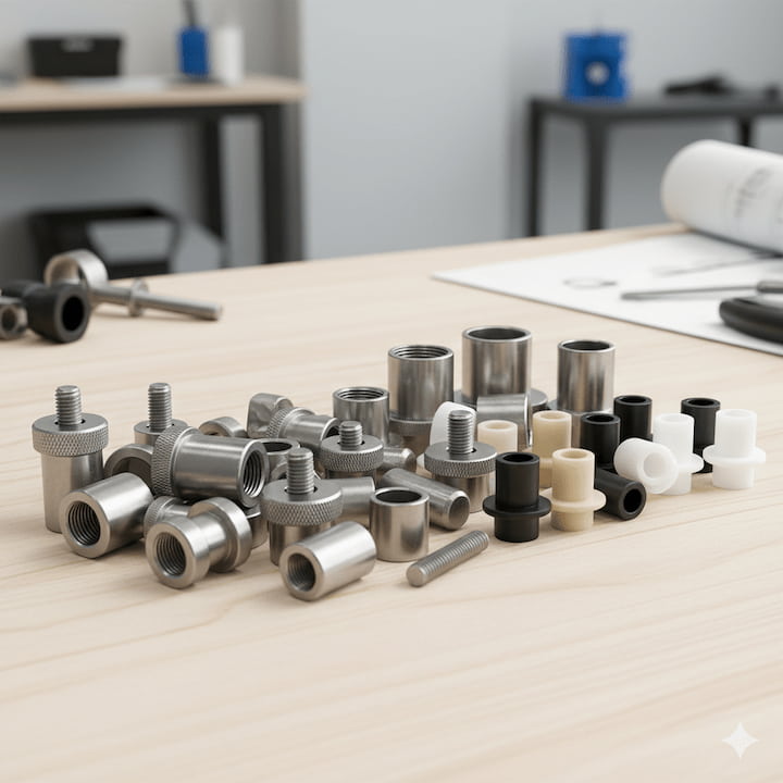 Bucha metálica ou bucha de nylon: qual a melhor para seu projeto?